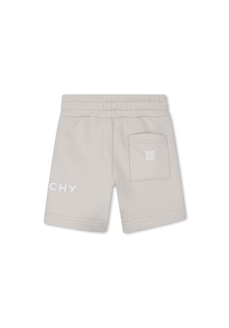 Bermuda Sportivi Beige Con Logo GIVENCHY 4G GIVENCHY KIDS | H30638184